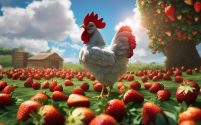 Can Chickens Eat Strawberries? A Sweet Treat They’ll Love!